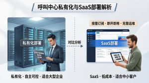 呼叫中心私有化与SaaS部署解析，不同场景如何选型？