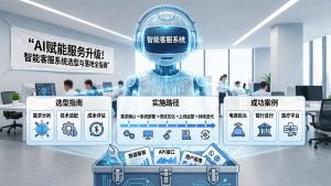 AI赋能服务升级！智能客服系统选型与落地全指南