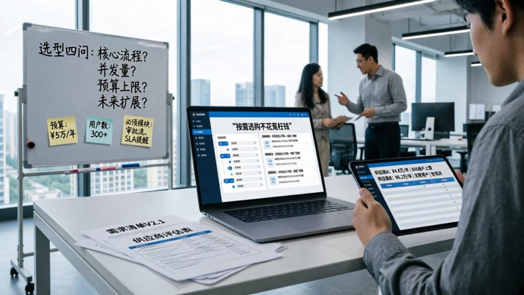 企业工单系统如何选型？按需选购不花冤枉钱