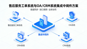 售后服务工单系统与 OA/CRM 集成的三种方案（深度解析）