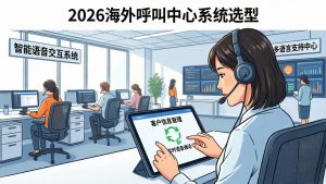 2026海外呼叫中心系统选型，3款主流方案合规性对比