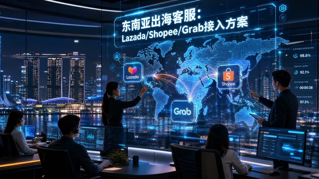 东南亚出海客服：Lazada/Shopee/Grab 多平台接入方案指南