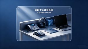 呼叫中心录音系统：100% 全量录音 + AI 分析