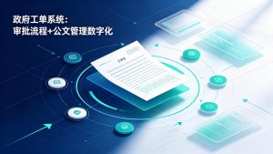 政府工单系统：审批流程+公文管理数字化