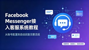 Facebook Messenger接入客服系统教程