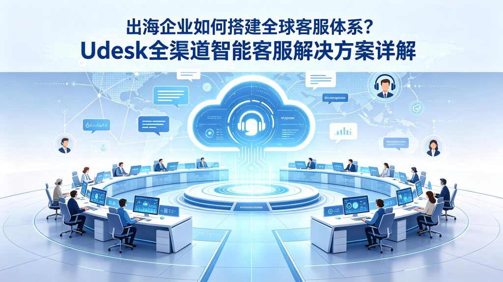 出海企业如何搭建全球客服体系？Udesk全渠道智能客服解决方案详解