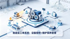 制造业工单系统：设备报修+维护保养管理