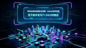 游戏出海玩家服务全攻略：Udesk如何支撑百万级并发与7×24小时响应