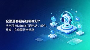 全渠道客服系统哪家好？沃丰科技Udesk打通电话、邮件、社媒、在线聊天全链路