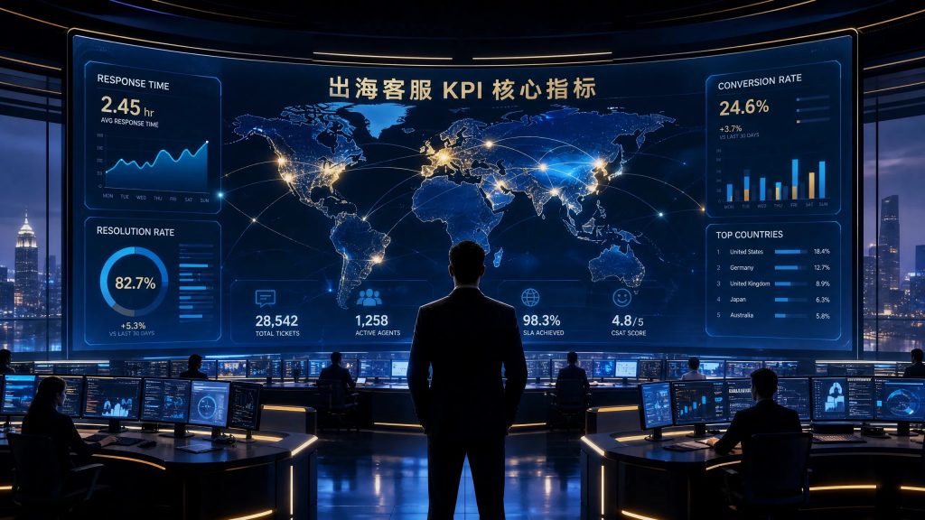 出海客服 KPI 指标设计：CSAT/FCR/AHT 全维度解析