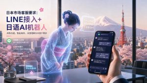 日本市场客服要求：LINE 接入 + 日语 AI 机器人搭建指南